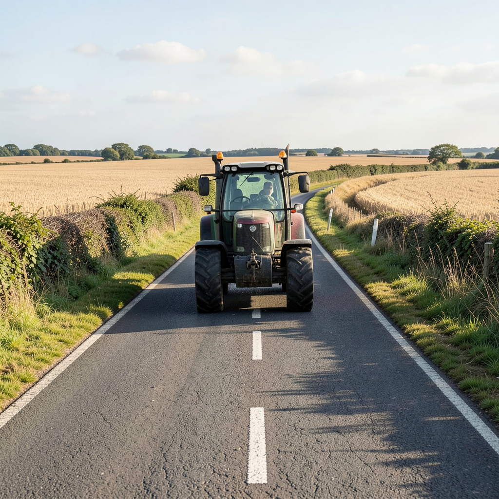 Girl, 6, dies after car and tractor crash in Warwickshire